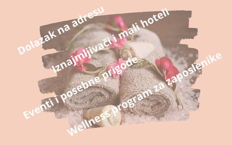 Studio Neroli surađuje s iznajmljivačima, na eventima, b2b wellness. Također ima mogućnost izlaska na teren te odrađivati dogovorene tretmane.